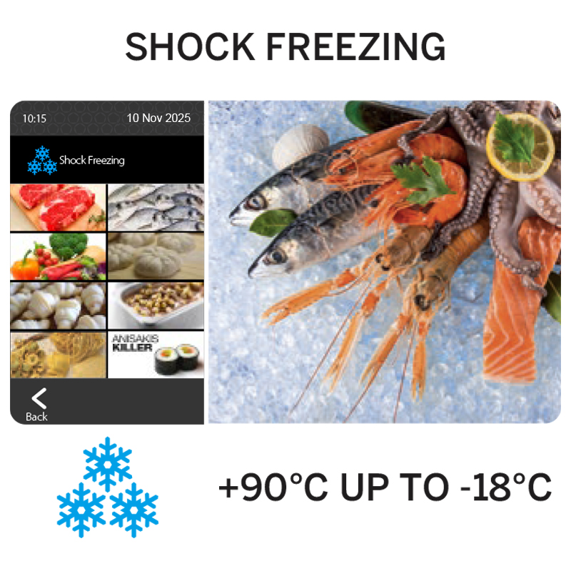 Šoker komorový ZOOM EVOLUTION LAINOX | ZOE202PAX